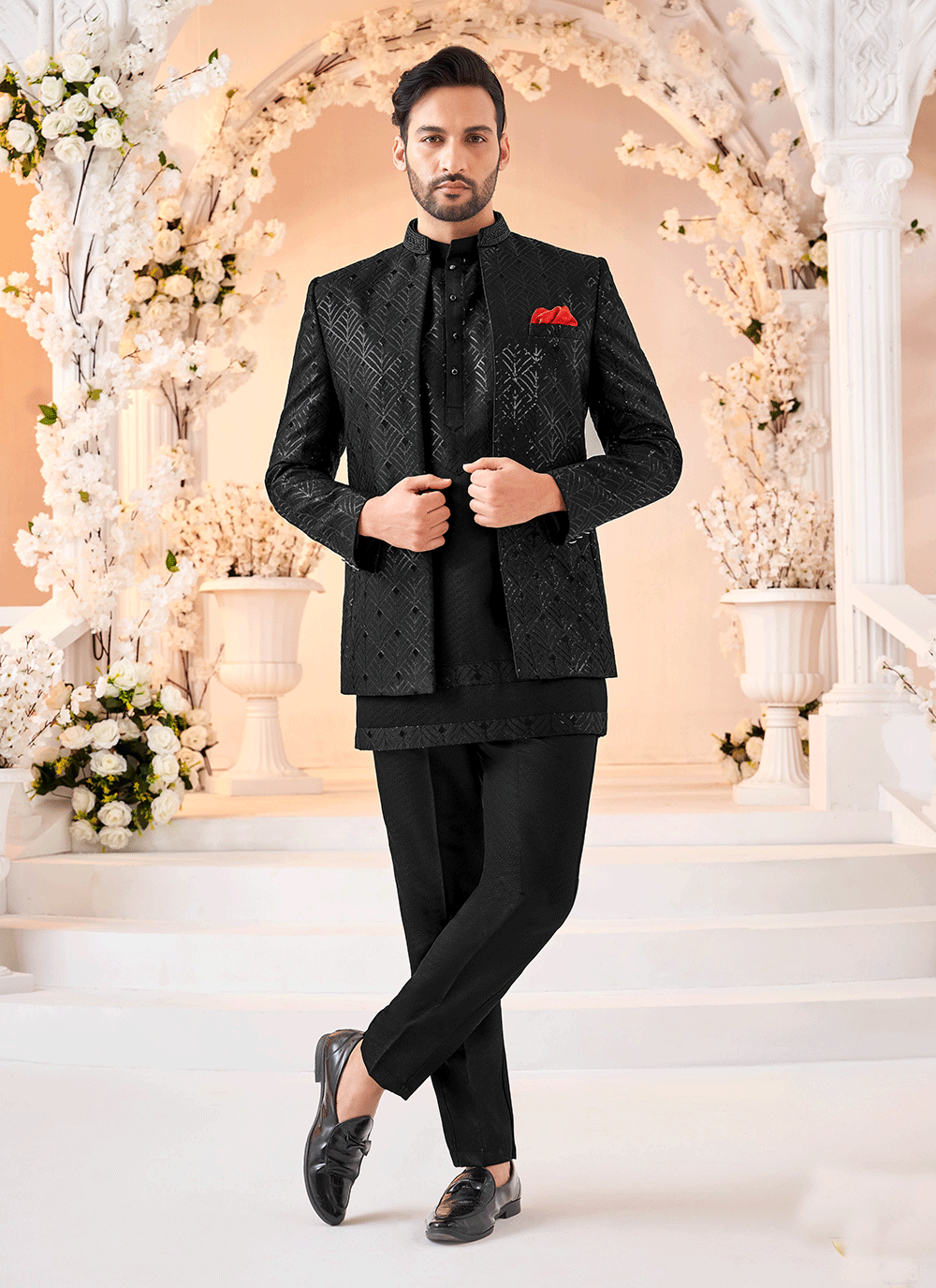 Coat Suit in Black for Men